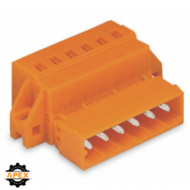 WAGO | 231-654/019-000 | 1-CONDUCTOR MALE CONNECTOR; CLAMPIN