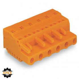 WAGO | 231-703/026-000 | 1-CONDUCTOR FEMALE PLUG; 2.5 MM&sup2;; P