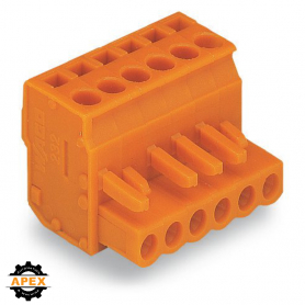 WAGO | 232-424/026-000 | 1-CONDUCTOR FEMALE CONNECTOR, ANGLE