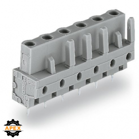 WAGO | 232-739 | THT FEMALE HEADER; 0.6 X 1.0 MM SOLDER PIN;