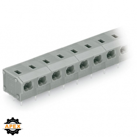 WAGO | 235-553 | 2-CONDUCTOR PCB TERMINAL BLOCK; 0.75 MM&sup2;; P