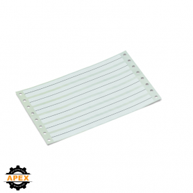 WAGO | 243-110 | MARKING STRIPS, PERMANENT ADHESIVE, WHITE