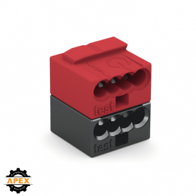 WAGO | 243-211 | MICRO PUSHWIRE&reg; 243 SERIES; 4-CONDUCTOR FOR