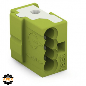 WAGO | 243-723 | 4-CONDUCTOR FEMALE PLUG, PUSH WIRE&reg;, ORANGE