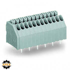 WAGO | 250-1419 | PCB TERMINAL BLOCK PUSH-BUTTON 0.5 MM&sup2; PIN
