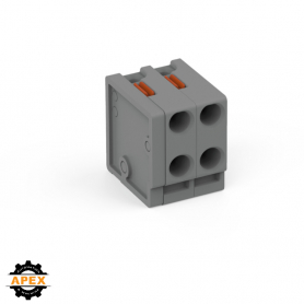 WAGO | 252-302 | 2-CONDUCTOR MODULAR PCB CONNECTOR; PUSH-BUT