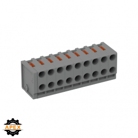 WAGO | 252-309 | 2-CONDUCTOR MODULAR PCB CONNECTOR; PUSH-BUT
