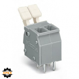 WAGO | 255-402/333-000 | PCB TERMINAL BLOCK; FINGER-OPERATED
