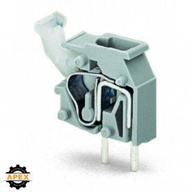 WAGO | 255-747 | STACKABLE PCB TERMINAL BLOCK; PUSH-BUTTON;