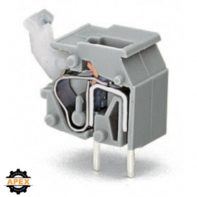 WAGO | 255-767 | STACKABLE PCB TERMINAL BLOCK; PUSH-BUTTON;