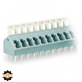 WAGO | 256-406/332-000 | PCB TERMINAL BLOCK; PUSH-BUTTON; 2.