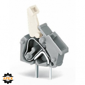 WAGO | 256-742 | STACKABLE PCB TERMINAL BLOCK; PUSH-BUTTON;