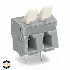 WAGO | 257-502/333-000 | PCB TERMINAL BLOCK; FINGER-OPERATED