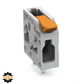 WAGO | 2604-1101/000-023 | PCB TERMINAL BLOCK; LEVER; 4 MM&sup2;;