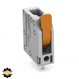 WAGO | 2604-3101 | PCB TERMINAL BLOCK; LEVER; 4 MM&sup2;; PIN SPA