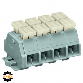 WAGO | 261-204/342-000 | 4-CONDUCTOR TERMINAL STRIP; 4-POLE;