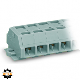 WAGO | 261-256 | 4-CONDUCTOR TERMINAL STRIP; 6-POLE; WITHOUT
