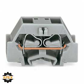 WAGO | 261-343 | 4-CONDUCTOR TERMINAL BLOCK; WITHOUT PUSH-BU