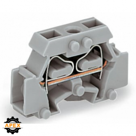 WAGO | 261-411 | 2-CONDUCTOR TERMINAL BLOCK; WITHOUT PUSH-BU