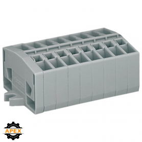 WAGO | 264-108 | 2-CONDUCTOR TERMINAL STRIP; 8-POLE; WITHOUT
