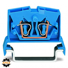 WAGO | 264-714 | 2-CONDUCTOR MINIATURE THROUGH TERMINAL BLOC