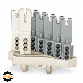 WAGO | 267-166 | FEMALE CONNECTOR; WHITE