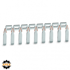 WAGO | 270-409 | JUMPER; UNPLATED; 9-WAY; NOMINAL CURRENT 18