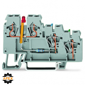 WAGO | 270-572/281-434 | 3-CONDUCTOR ACTUATOR SUPPLY TERMINA