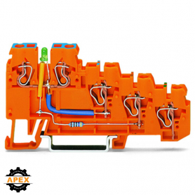 WAGO | 270-574/281-483 | 4-CONDUCTOR SENSOR SUPPLY TERMINAL