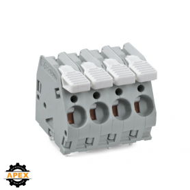 WAGO | 2706-110 | PCB TERMINAL BLOCK; LEVER; 6 MM&sup2;; PIN SPAC