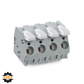WAGO | 2706-211/000-016 | PCB TERMINAL BLOCK LEVER 6 MM&sup2; PIN
