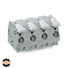 WAGO | 2706-305 | PCB TERMINAL BLOCK; LEVER; 6 MM&sup2;; PIN SPAC