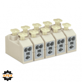 WAGO | 272-304 | POWER SUPPLY CONNECTOR; PUSH-BUTTON ON BOTH