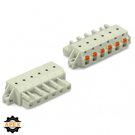 WAGO | 2721-209/031-000 | 1-CONDUCTOR FEMALE PLUG; 100% PROT