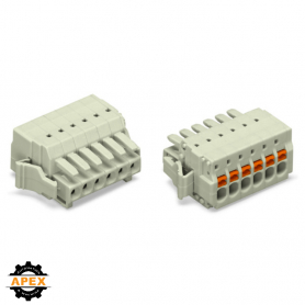 WAGO | 2734-106/037-000 | 1-CONDUCTOR FEMALE PLUG; 100% PROT