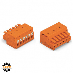 WAGO | 2734-208 | 1-CONDUCTOR FEMALE PLUG; 100% PROTECTED AG