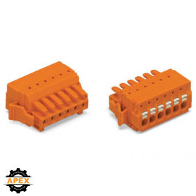 WAGO | 2734-208/037-000 | 1-CONDUCTOR FEMALE PLUG; 100% PROT