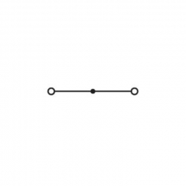 WAGO | 279-101 | 2-CONDUCTOR THROUGH TERMINAL BLOCK, 1.5 MM&sup2;