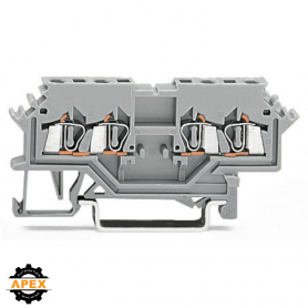 WAGO | 279-626 | DOUBLE POTENTIAL TERMINAL BLOCK; 1.5 MM&sup2;; L