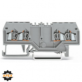 WAGO | 279-826 | DOUBLE POTENTIAL TERMINAL BLOCK; 1.5 MM&sup2;; W