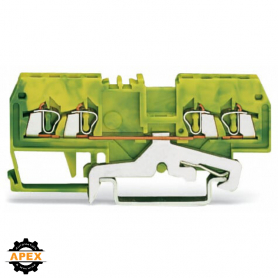 WAGO | 279-837/999-950 | 4-CONDUCTOR GROUND TERMINAL BLOCK;