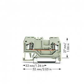 WAGO | 279-992 | 2-CONDUCTOR THROUGH TERMINAL BLOCK; 1.5 MM&sup2;
