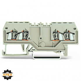 WAGO | 279-995 | DOUBLE POTENTIAL TERMINAL BLOCK; 1.5 MM&sup2;; S