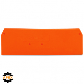 WAGO | 280-315 | END AND INTERMEDIATE PLATE; 2.5 MM THICK; O