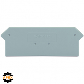WAGO | 280-316 | END AND INTERMEDIATE PLATE; 2.5 MM THICK; G