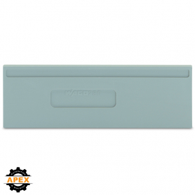 WAGO | 280-334 | SEPARATOR PLATE; 2 MM THICK; OVERSIZED; GRA