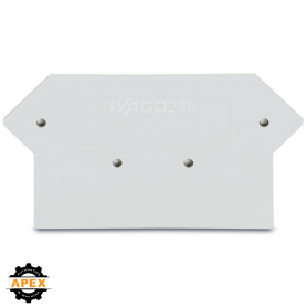 WAGO | 280-362 | END AND INTERMEDIATE PLATE; 2.5 MM THICK; L