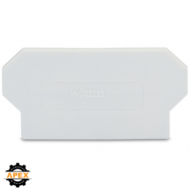 WAGO | 280-363 | SEPARATOR PLATE; 2 MM THICK; OVERSIZED; LIG