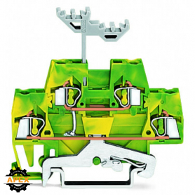 WAGO | 280-517 | DOUBLE-DECK TERMINAL BLOCK; 4-CONDUCTOR GRO