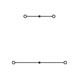 WAGO | 280-533 | DOUBLE-DECK TERMINAL BLOCK; THROUGH/THROUGH